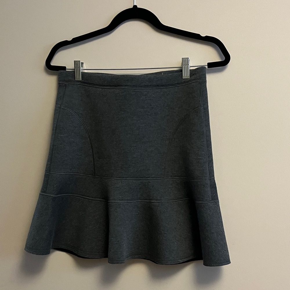 J. Crew Dark Gray Skater Skirt